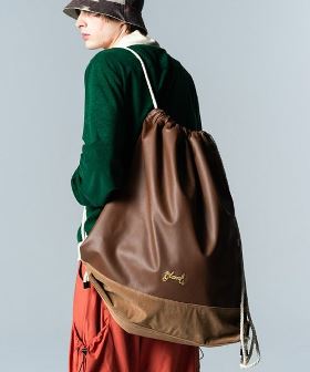  Synth Leather Knapsack シンセレザーナップサック(GB0224-AC08) | CAMBIO カンビオ