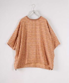  AMEN  CUT JACQUARD BIG P-O ワイドカットソー(KLM24SSH1117) | CAMBIO カンビオ(半袖・タンク)