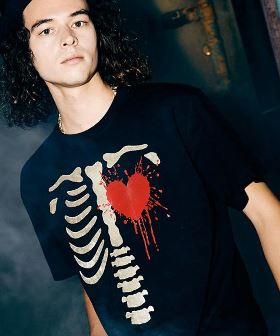  Velour Skeleton T-Shirt ベロアスケルトンＴシャツ(GB0224-CS07) | CAMBIO カンビオ(半袖・タンク)