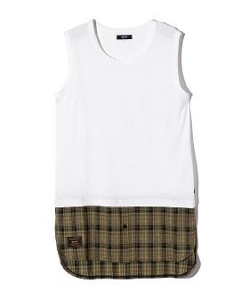 Grunge Layered Tank Top グランジレイヤードタンクトップ(GB0224-CS24) | CAMBIO カンビオ(半袖・タンク)