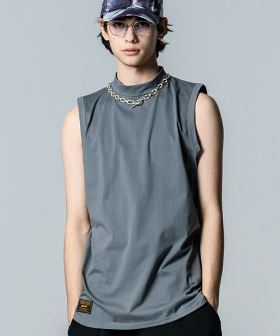 Hi Neck Tank Top ハイネックタンクトップ(GB0224-CS23) | CAMBIO カンビオ(半袖・タンク)