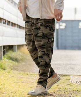  Camouflage Print Sweat Balloon Pants バルーンパンツ(CAM24SS-002) | CAMBIO カンビオ