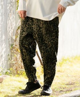  Leopard Print Sweat Balloon Pants バルーンパンツ(CAM24SS-004) | CAMBIO カンビオ