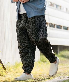  Leopard Print Sweat Balloon Pants バルーンパンツ(CAM24SS-004) | CAMBIO カンビオ