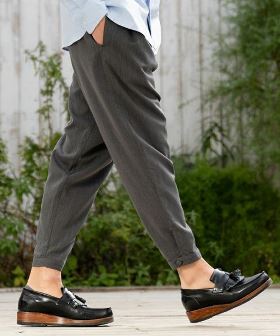  Hem Button Adjuster Balloon Pants バルーンパンツ(S23124cmb) | CAMBIO カンビオ