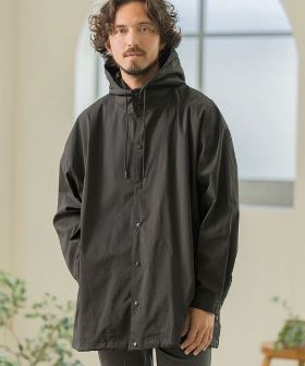 HOODED LIGHT SHIRTS COAT シャツコート(MGN241-005) | CAMBIO カンビオ