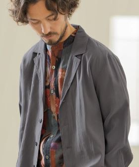 TROPICAL DRAPE JACKET LIKE SHIRTS　シャツジャケット(MGN241-007) | CAMBIO カンビオ