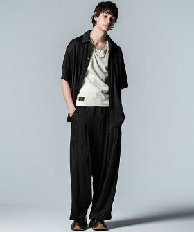 Willow Crepe Shirt Set Up ウィロークレープシャツセットアップ(GB0224-ST02) | CAMBIO カンビオ