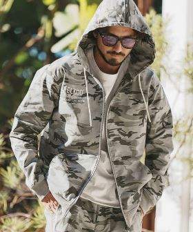 Stretch Camouflage Parka パーカー(F24H040) | CAMBIO カンビオ