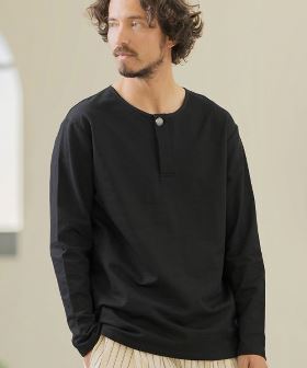 MINI URAKE CONCHO HENLEY NECK PULLOVER　プルオーバー(MGN241-011) | CAMBIO カンビオ