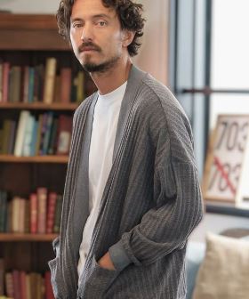 Jacquard Knit sew Buttonless Cardigan カーディガン(A16523cmb) | CAMBIO カンビオ