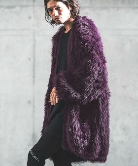 Feather yarn Button less long cardigan ニットカーディガン(15-136-gla-cd) | CAMBIO カンビオ