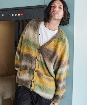 space dye brushed gradation boucle cardigan カーディガン(AP2321015) | CAMBIO カンビオ