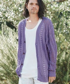  Geometric Summer Cardigan カーディガン(MIU-241-029) | CAMBIO カンビオ