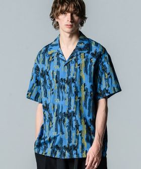 Brush Stroke Shirt ブラシストロークシャツ(GB0224-SH18) | CAMBIO カンビオ(半袖・5分)