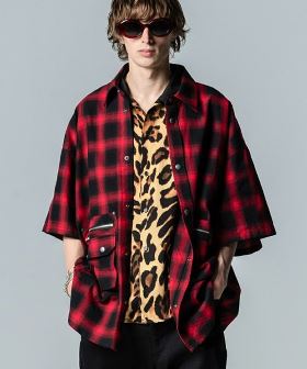 4XL Half Sleeve Shirt 4XLハーフスリーブシャツ(GB0224-SH06) | CAMBIO カンビオ(半袖・5分)