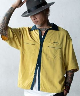  EGO×PROPA RIPRAYON BOWLINGSHIRTS ボーリングシャツ(P16200) | CAMBIO カンビオ(半袖・5分)