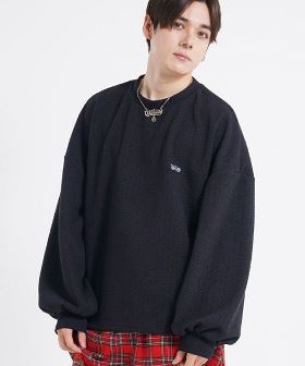  Boucle herringbone L-S cutsew カットソー(efmsaw-14) | CAMBIO カンビオ(長袖・7分)