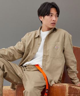 Dickies(ディッキーズ)100th別注ワークシャツ(セットアップ対応)