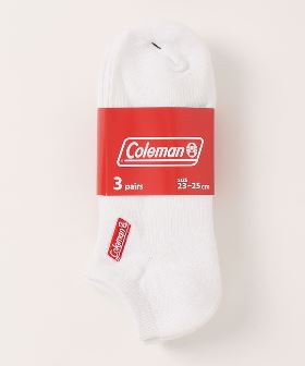 【78】【CM001】【Coleman】ワンポイント刺繍 3P SOCKS