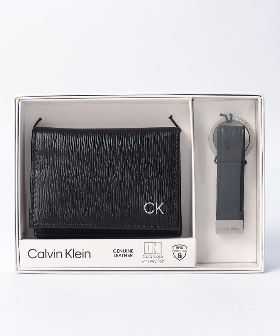 【メンズ】【Calvin Klein】カルバンクライン ギフトセット(カードケース、キーリング) 31CK330017