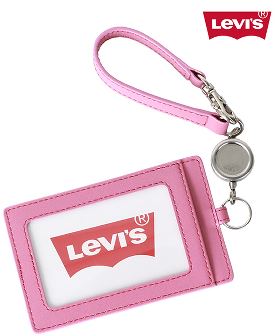 【Levi’s】リーバイス レザーパスケース カードケース 名刺 /通勤 通学 電車 バス 定期入れ 入学 新生活