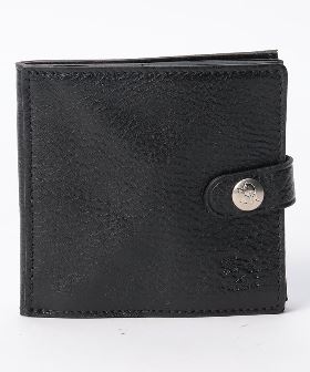 MURA イタリアン/フルグレイン レザー スキミング防止 ボックス型小銭入れ コンパクト じゃばら式 ミニ財布