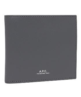 アーペーセー 二つ折り財布 グレー メンズ APC H63340 PXAWV IAC