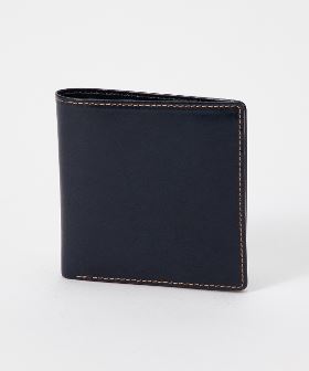 MURA ムラ イタリアンレザー スキミング防止機能付き BOX型コイン収納 二つ折り財布