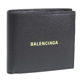 BALENCIAGA バレンシアガ CASH キャッシュ 二つ折り 財布 レザー