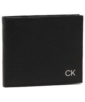 カルバンクライン 二つ折り財布 マッカレスター ブラック メンズ CALVIN KLEIN 31CK130008 001