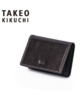 タケオキクチ 名刺入れ 名刺ケース カードケース メンズ ブランド レザー 本革 TAKEO KIKUCHI 726612
