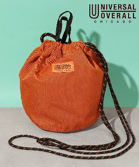 【UNIVERSAL OVERALL/ユニバーサルオーバーオール】バッグ ショルダーバッグ 巾着 ポーチ ロゴ ミニバッグ ハンドバッグ UVO−023A