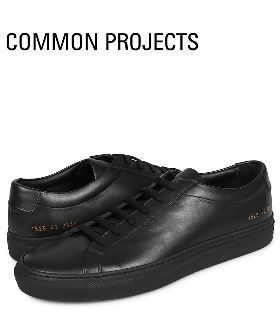 コモンプロジェクト Common Projects アキレス ロー スニーカー メンズ ACHILLES LOW ブラック 黒 1528−7547