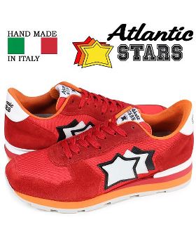 アトランティックスターズ Atlantic STARS アンタレス スニーカー メンズ ANTARES FR−85B レッド