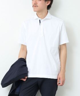 【UVカット／吸水速乾／遮熱素材】バックコンシャス 半袖ポロシャツ