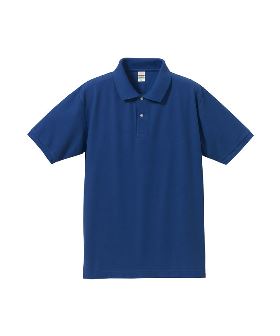 サッカー ストライプ ボタンダウンカラー 半袖 ポロシャツ −吸水速乾−