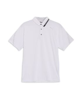 メンズ ゴルフ PF ストレッチ ハイブリッドネック 半袖 ポロシャツ
