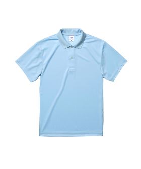 【UVカット/吸水速乾】ストライプデザイン ポケットあり 半袖ポロシャツ