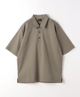 【BASIC SERIES】モックネックトリコットメッシュ半袖シャツ