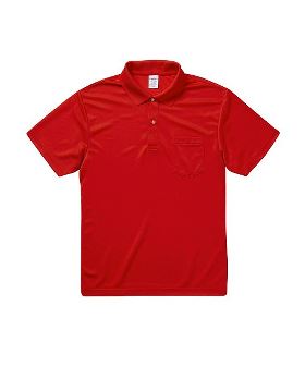 LUXEAKMPLUS(リュクスエイケイエムプラス)ゴルフ 総柄ロゴ半袖ポロシャツ