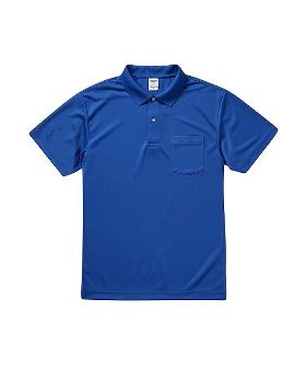 LUXEAKMPLUS(リュクスエイケイエムプラス)ゴルフ 配色バックロゴ半袖ポロシャツ