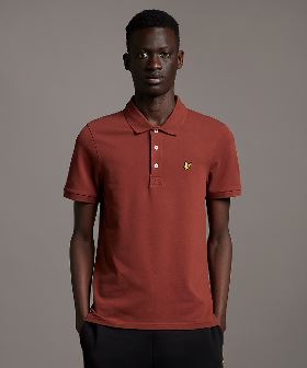 RS  Red Lick Pattern POLO SHIRT