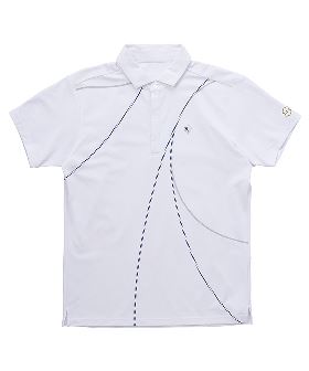 【子供服】 moujonjon (ムージョンジョン) 鹿の子半袖白ポロシャツ 100cm〜160cm M86550