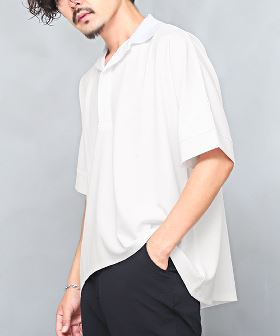 【VARIZIONI / バリジオーニ】kobana ワイドカラーポロシャツ
