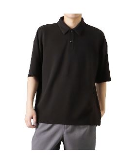 ゴルフウェア モックネックシャツ メンズ GIORNO SEVEN ジョルノセブン ハイネック ゴルフ 接触冷感 ストレッチ 半袖 ロゴ トップス ポロシャツ