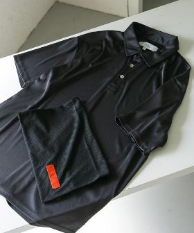 スキッパーカラーカノコ半袖ポロシャツ(100~140cm)