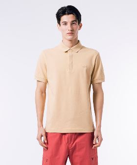 吸汗速乾 鹿の子 カラー配色 ワンポイント ポロシャツ