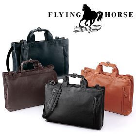 【FLYING HORSE】ホースレザー（馬革）ブリーフケースSW/ビジネスバッグ/メンズ/u30/poi10b[あす着対応]グレンフィールド【敬老の日おすすめ】