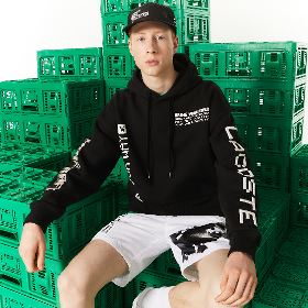 『LACOSTE L!VE x MINECRAFT』 ルーズフィットパーカ